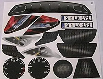 Produktbild von Big Bobby Car Stickers SLK Mercedes Benz
