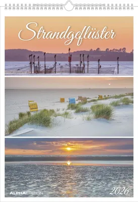 Productafbeelding van Strandgeflüster: Momenten aan het meer. Afbeelding, formaat A3 (29,7x42 cm)