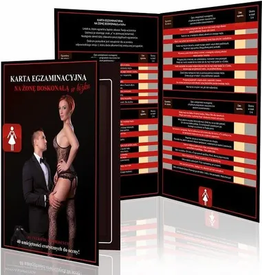 Image de Games - Carte d'examen pour le mari parfait au lit