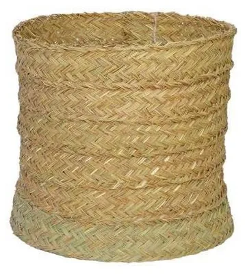 Produktbild von Dekorativer, zylindrischer Pflanzkasten aus Weide, ohne Boden, Durchmesser 40 cm, Höhe 42 cm