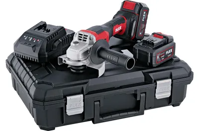 Produktbild von FLEX Akku Winkelschleifer Set L 125 18.0-EC LD/5.0 Light Duty Trennschleifer