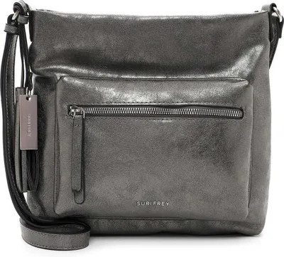 Image de SURI FREY sac à épaule sac à épaule bandoulière Carly Crossbody Bag Darksilver gris