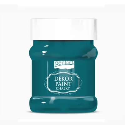 Immagine prodotto di PENTART Colore decorativo gessoso, 230 ml, smeraldo
