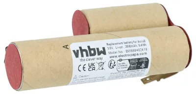Produktbild von vhbw Akku Ersatz für Gardena Accu3 für Akku-Gartengerät Grasschere, Strauchschere Heckenschere (2600mAh 3,6V NiMH)