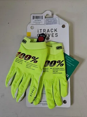 Obrázok produktu pre 100% SPEEDLAB cyklistické rukavice s dlhými prstami - ITRACK JR - žltá M