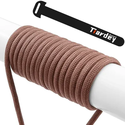 Imagen del producto de Paracord 4mm 31 Metros - Cuerda de 7 hebras - Resistente a la tracción - Cuerda de nylon - Impermeable - Soporta hasta 250 kg