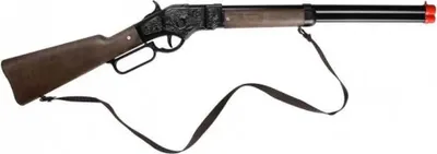 Image de Fusil jouet Cowboy 8 coups argent
