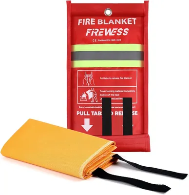 Imagen del producto de Cubierta ignífuga de silicona, resistente al calor, 1 unidad, para cocina y camping
