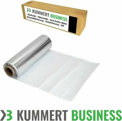 Produktbild von Alubutyl Dämmmatte Anti Dröhn Matte DSM Bitumen-Ersatz PKW KFZ Boot Haushalt