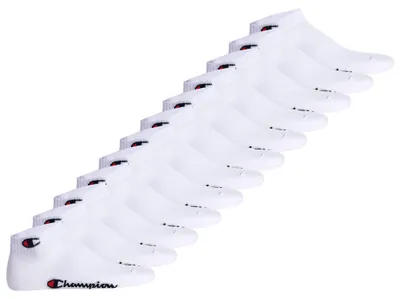 Produktbild von Champion Uni Socken, 12er Pack - Quarter Socken, Basic, Logo Weiß EU 43-46