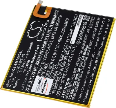 Produktbild von Akku für Samsung SM-T295 Tablet