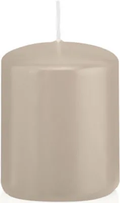 Produktbild von Wiedemann Stumpenkerzen Schlamm 60 x Ø 48 mm, 24 Stück