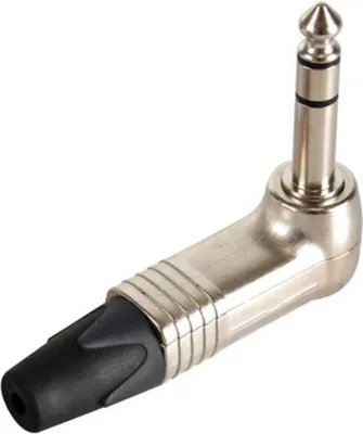 Produktbild von Neutrik NTR-NP3RX, 1/4", Schwarz, Silber, Messing, Nickel, Polyamid, Polyoxymethylen (POM), Zink Stahl, Nickel, IEC 60603-11 / EIA RS-453, IEC 68-2-20, -20 - 65 °C