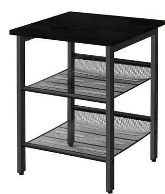Productafbeelding van Hoppa! | Nachtkastje | Bruin - Metaal - 40 x 40 x 55 cm