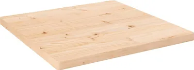 Zdjęcie produktu dla vidaXL Blat 60x60x2,5 cm z litego drewna sosnowego kwadratowy - Blat - Blaty - Blat drewniany - Blat z litego drewna