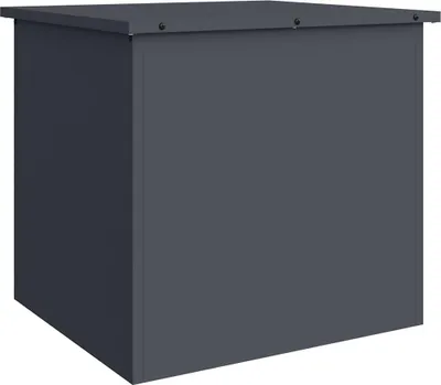 Produktbild von vidaXL Außenlagerbox Anthrazit 55 x 50,5 x 50 cm Stahl