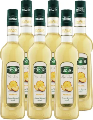 Zdjęcie produktu dla Mathieu Teisseire Syrop ananasowy do napojów 0,7 l (opakowanie 6 szt.)
