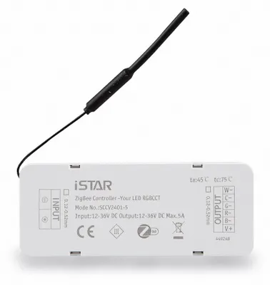 Produktbild von Zigbee Controller Smarthome RGB+Tunable White Controller 12-36V DC bis 5A