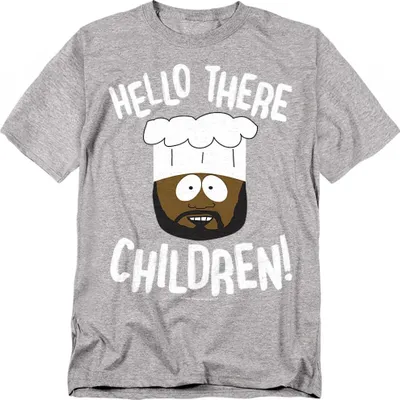 Image de South Park - "Hello There Children" T-Shirt für Herren/Damen Uni TV20779 (4XL, 4XL) (Sportliches Heather)