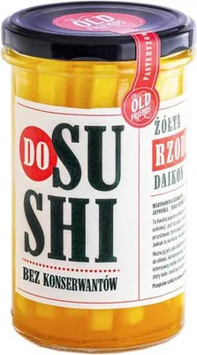 Produktbild von Fabryka 111 | Daikon-rettich Eingelegt - 500g - Natürliche Zutaten - Sushi-zubehör