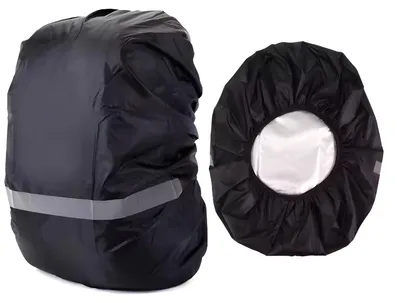 Produktbild von Regenhülle für Rucksack – Wasserdichte Rucksackabdeckung – Für Rucksäcke mit einem Volumen von 30 bis 40 Liter