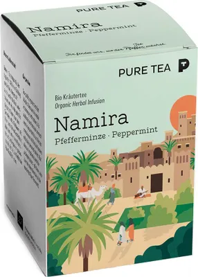 Produktbild von Puretea Namira Pfefferminze 15 Beutel von Coffee and Flavor
