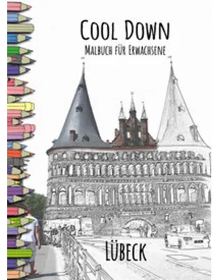 Produktbild von Cool Down - Malbuch für Erwachsene: Lübeck