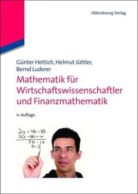 Zdjęcie produktu dla Mathematik für Wirtschaftswissenschaftler und Finanzmathematik