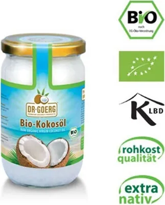 Immagine prodotto di Olio di cocco biologico Dr. Goerg 200ml