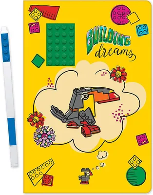 Immagine prodotto di LEGO - Taccuino con penna "Sogni di costruzione