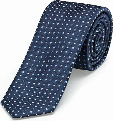 Produktbild von GREIFF Greiff Krawatte Slimline 6918-9700-921 Gr. uni marine/bleu