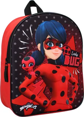 Produktbild von Vadobag 3D Kinderrucksack 9 Liter Miraculous Friends Around