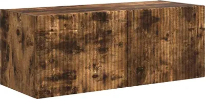 Obrázok produktu pre vidaXL TV skrinka z údeného dubu 78,5 x 31 x 29,5 cm