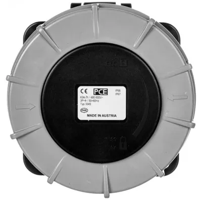 Image de Prise encastrée directe, 63A, 4 pôles, 500V, référence 3345-7
