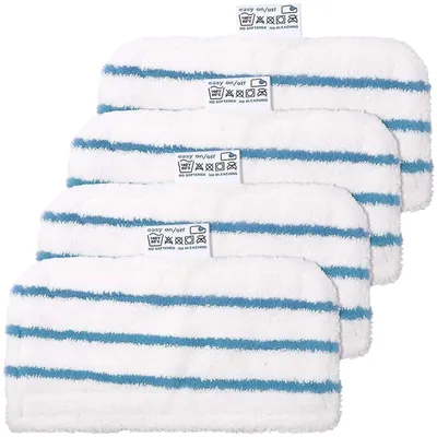 Productafbeelding van Reinigingsdoekjes - Stoombezem - Microvezel - 30 x 16 cm - 4 stuks