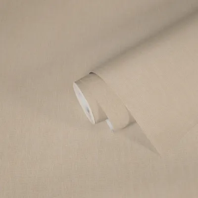 Produktbild von A.S. Creation | Uni Tapete | Vliestapete | Kollektion #Hygge | 385993 | Beige | 10.05 x 0.53 m | Einfarbig | Wohnzimmer