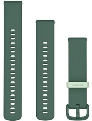 Produktbild von Garmin Schnellwechsel-Armband 20 mm Silikon. Jaspisgrn