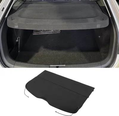 Image de Cache-Bagages Pour Audi Q5 2009-2018 Étagère De Coffre Étagère De Chargement Tonneau Shield Étagère De Confidentialité Tonneau Privacy Board Noir