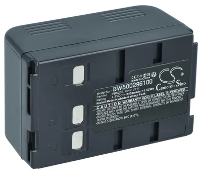 Produktbild von vhbw Akku Ersatz für Panasonic VW-VBS40, VW-VBS10E, VW-VBS20E, VW-VBS20 für Videokamera Camcorder (2400 mAh, 4,8 V, NiMH)