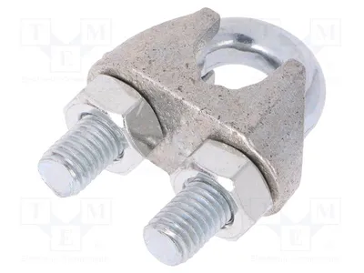 Obrázek produktu pro 1x Svorka pro lana DIN: 741 ZL14, příslušenství pro lana, průměr lana: 14 mm, zinkovaná