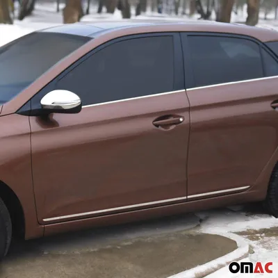Zdjęcie produktu dla Listwa ochronna drzwi bocznych do Peugeot 308 2013-2021 chrom 4x