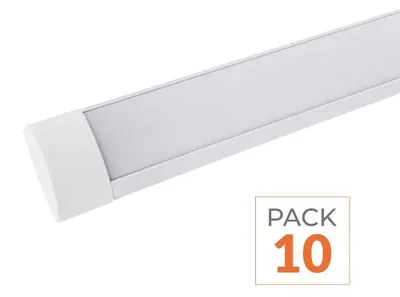 Produktbild von LED-Leuchtstab 60 cm, 18 Watt - 10er-Pack - Neutralweiß, 4000K - 5500K