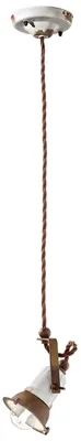 Obrázok produktu pre Závesné svietidlo Ferroluce Loft Ø 9 cm okrúhle