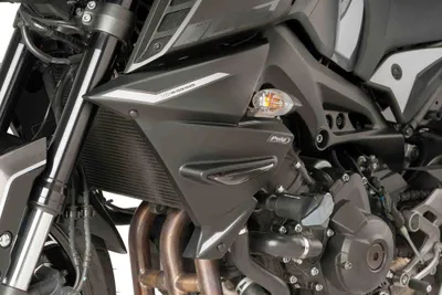 Obrázek produktu pro PUIG 9378J Víčko chladiče pro YAMAHA MT-09 Matt black