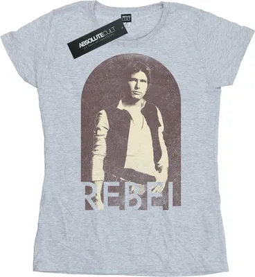 Produktbild von Star Wars - "Rebel" T-Shirt für Damen BI41293 (XXL) (Grau)