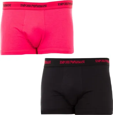 Immagine prodotto di Emporio Armani 2-pack boxer retrò in cotone elasticizzato 111210-5A717 Uomo