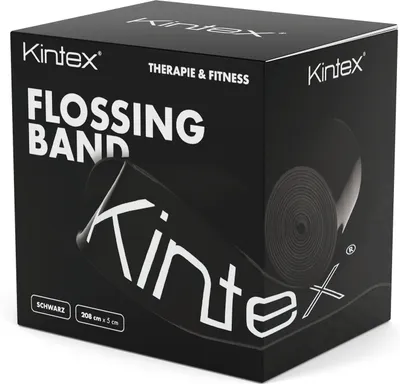 Produktbild von Kintex Flossingband Voodoo, 208 cm Flossband, Schwarz