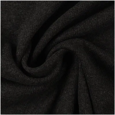 Strickstoff Bono by Swafing ab 0,5m x 160cm meliert Stricksweat Bauwollstoff Baumwollstrick Meterware anthrazit