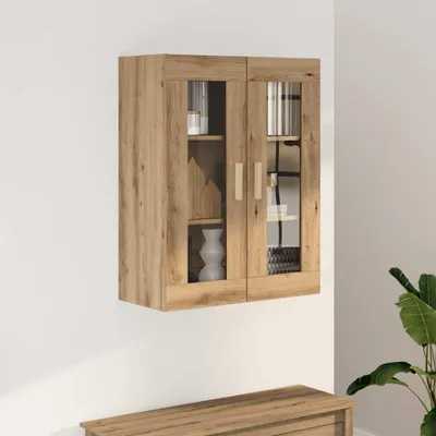 Obrázek produktu pro dubová nástěnná skříňka vidaXL Artisan 69,5x34x90 cm