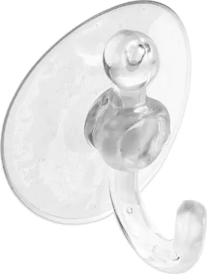 Produktbild von BigDean 40x Saugnapf mit Haken - 30 mm - extra stark - Fenster Saugnoppen Saughaken Saugknöpfe für Lichterketten, Weihnachtsbeleuchtung & Deko